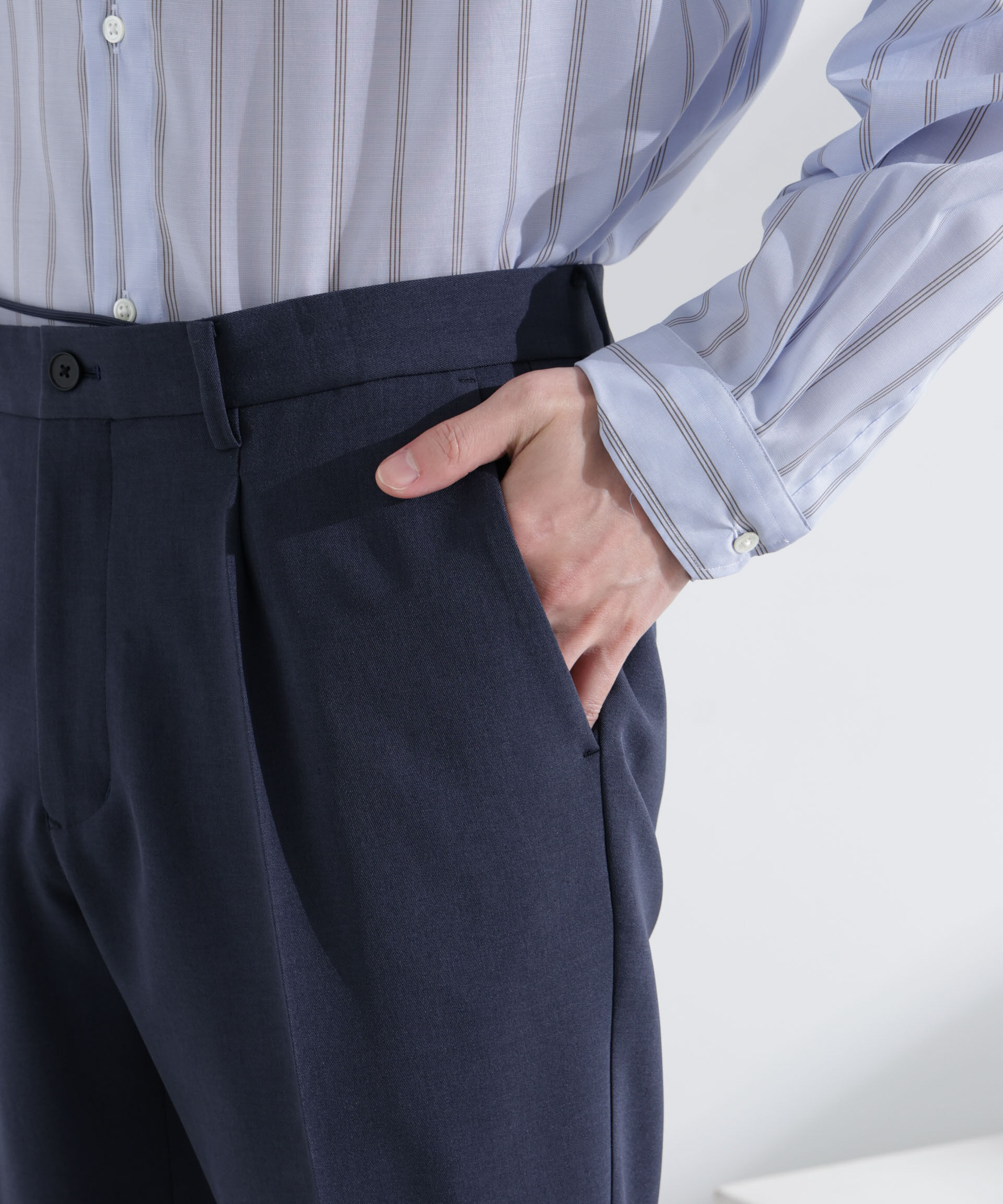 nano･universe「「Damerino」メランジドライツイル4WAYストレッチセットアップ」|スーツ|