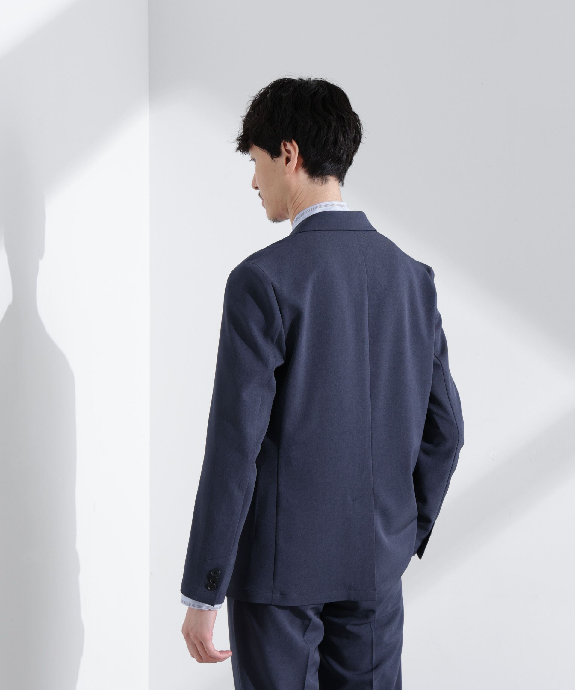 nano･universe「「Damerino」メランジドライツイル4WAYストレッチセットアップ」|スーツ|