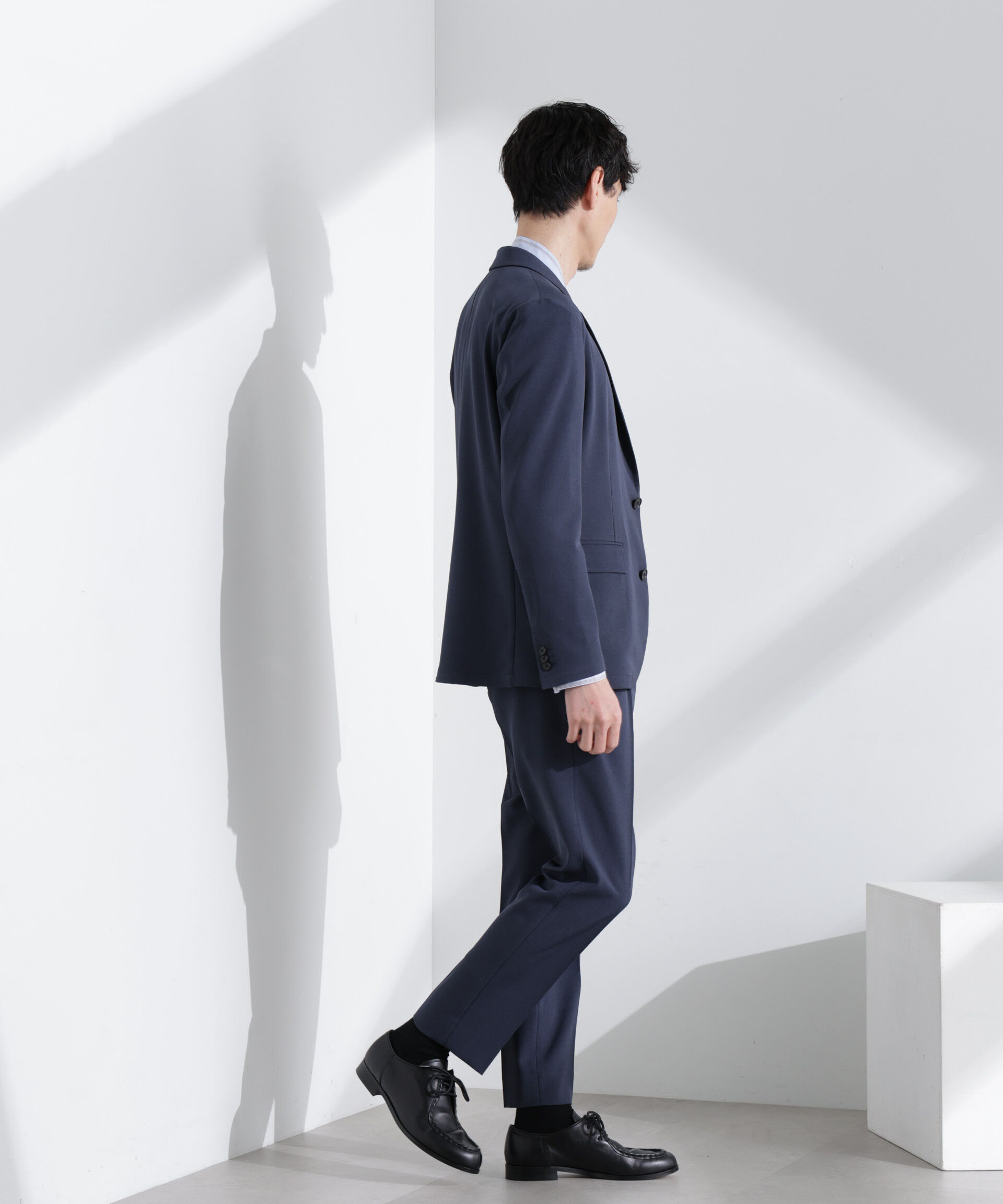 nano･universe「「Damerino」メランジドライツイル4WAYストレッチセットアップ」|スーツ|