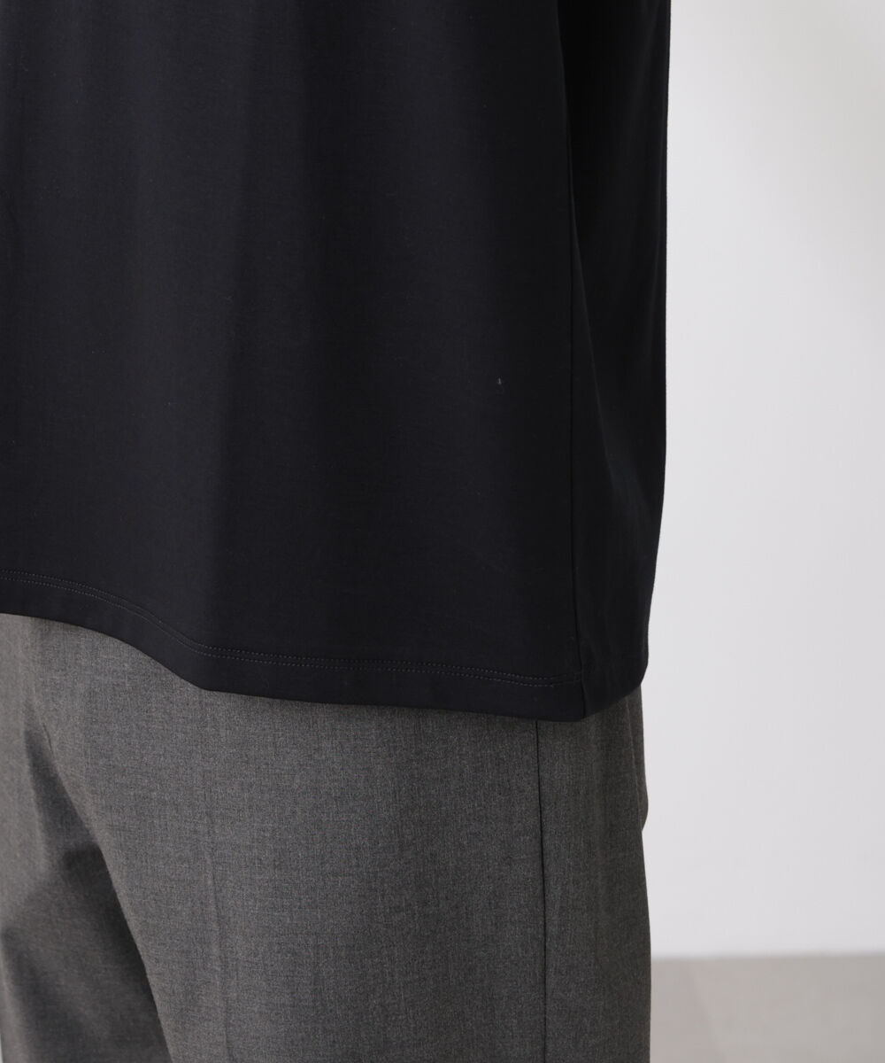 nano･universe「ジャケT(R)プレミアム Vネック 半袖」|Tシャツ・カットソー|