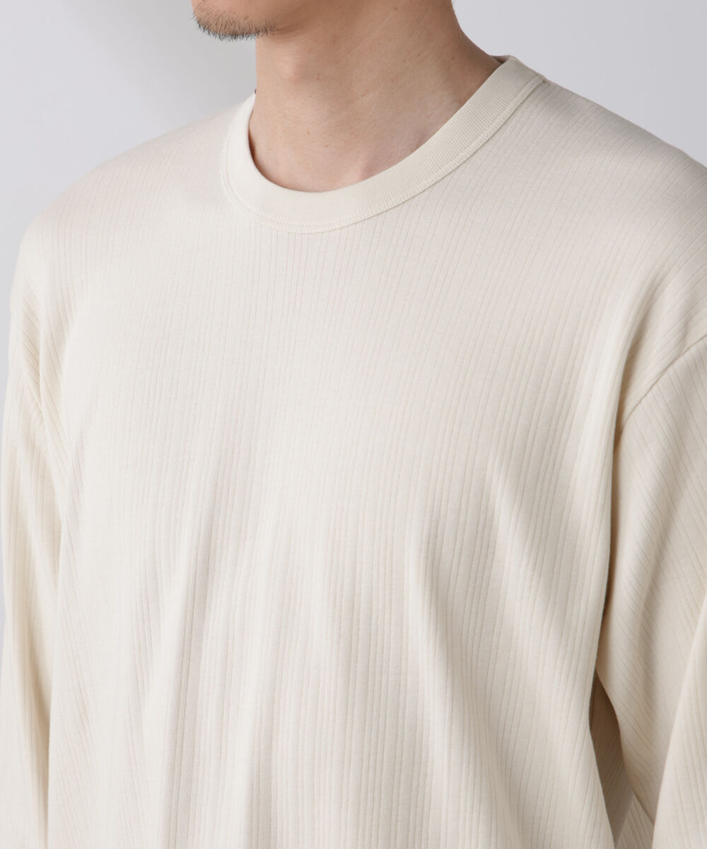 nano･universe「ランダムフライスロングスリーブTシャツ 長袖」|Tシャツ・カットソー|