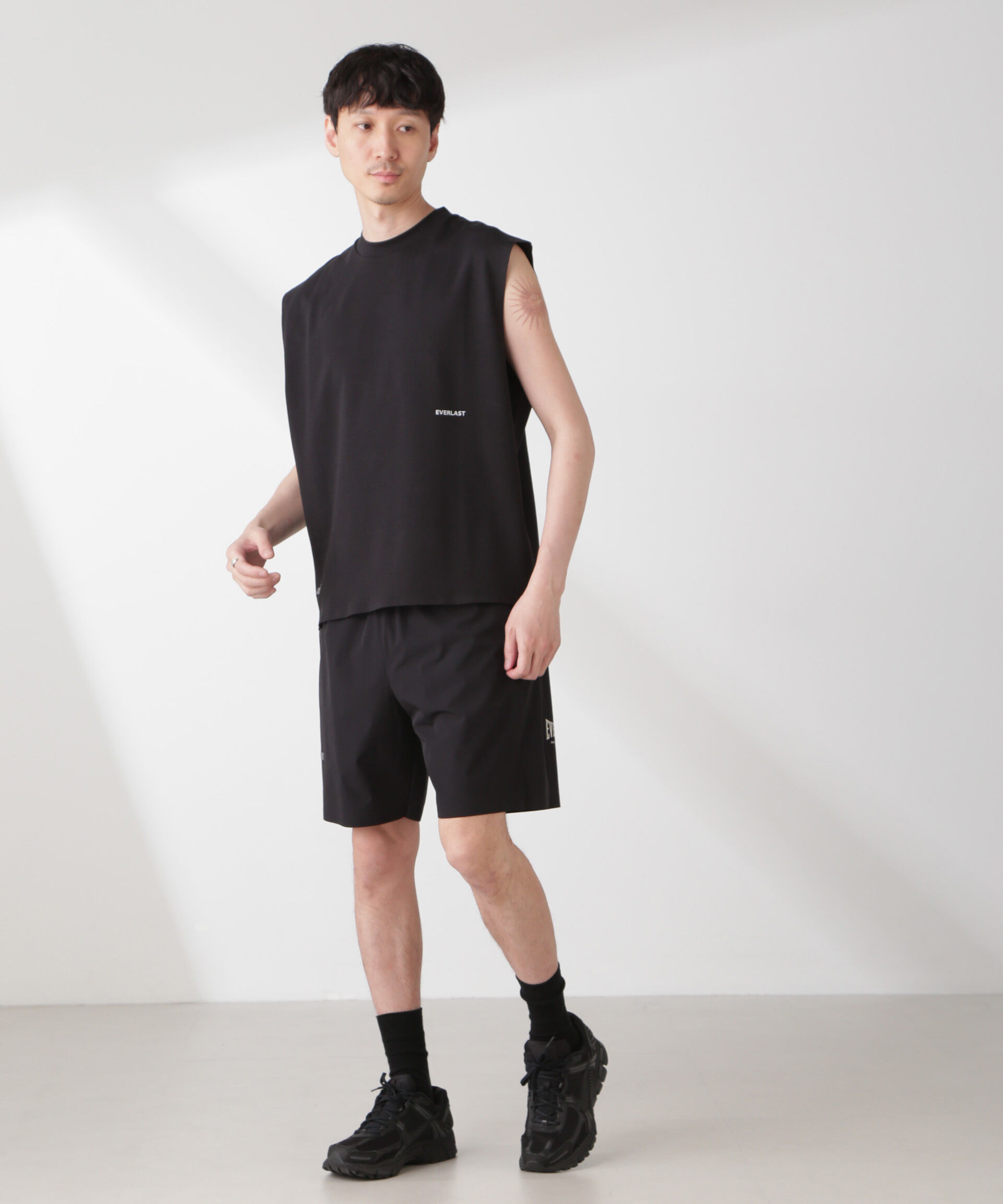 nano･universe「｢EVERLAST｣ テクニカルナイロンショーツ」|チノ|