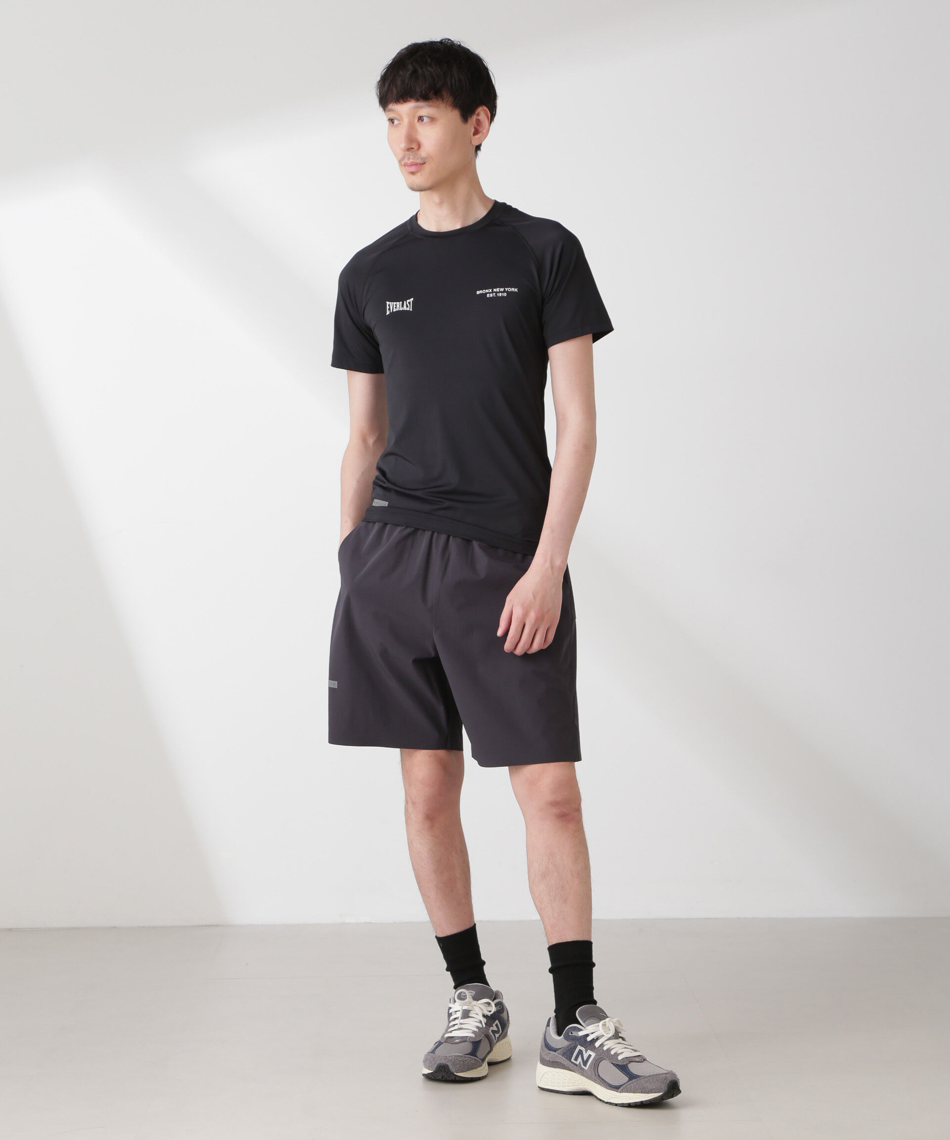 nano･universe「｢EVERLAST｣ テクニカルナイロンショーツ」|チノ|