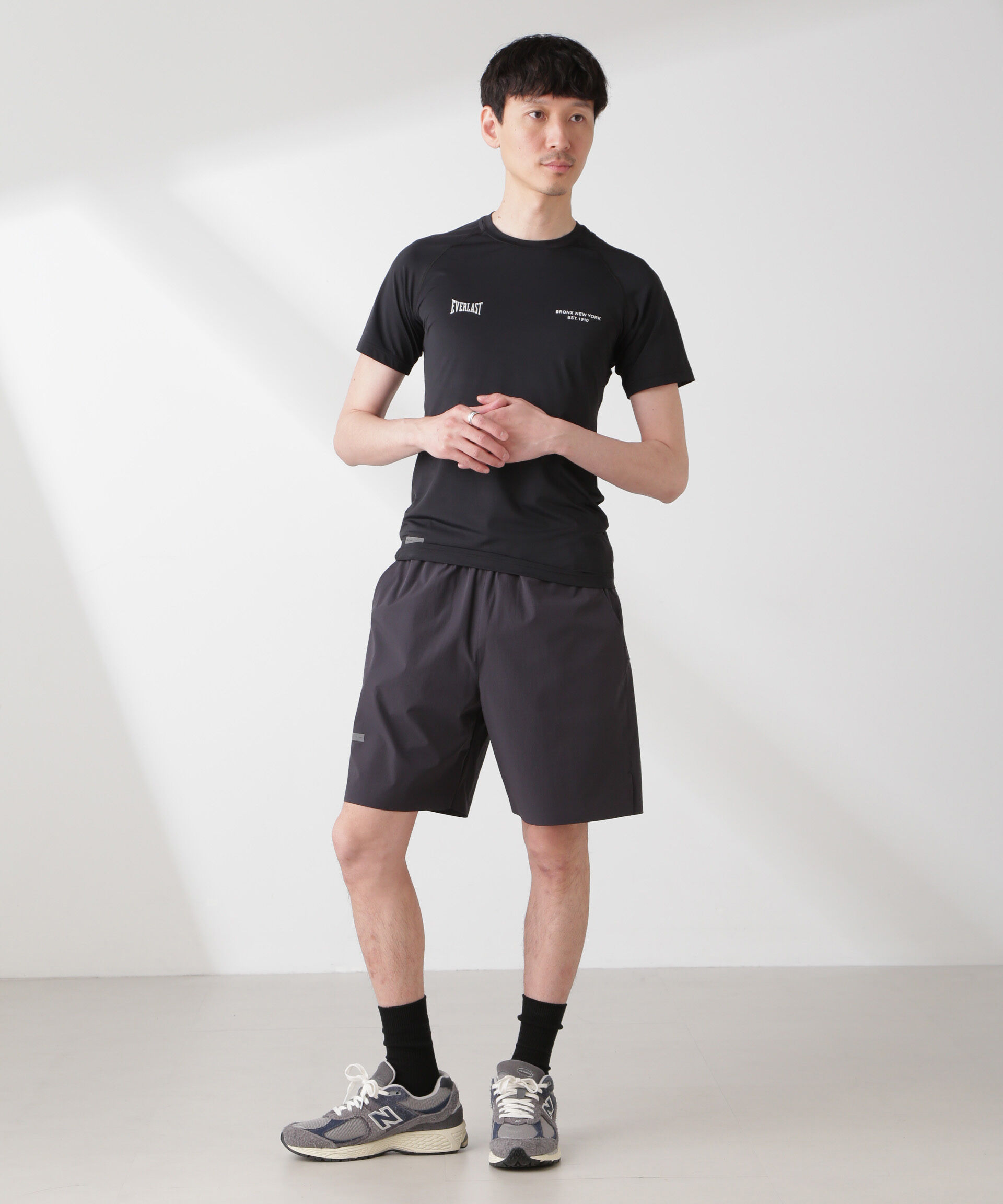 nano･universe「｢EVERLAST｣ テクニカルナイロンショーツ」|チノ|