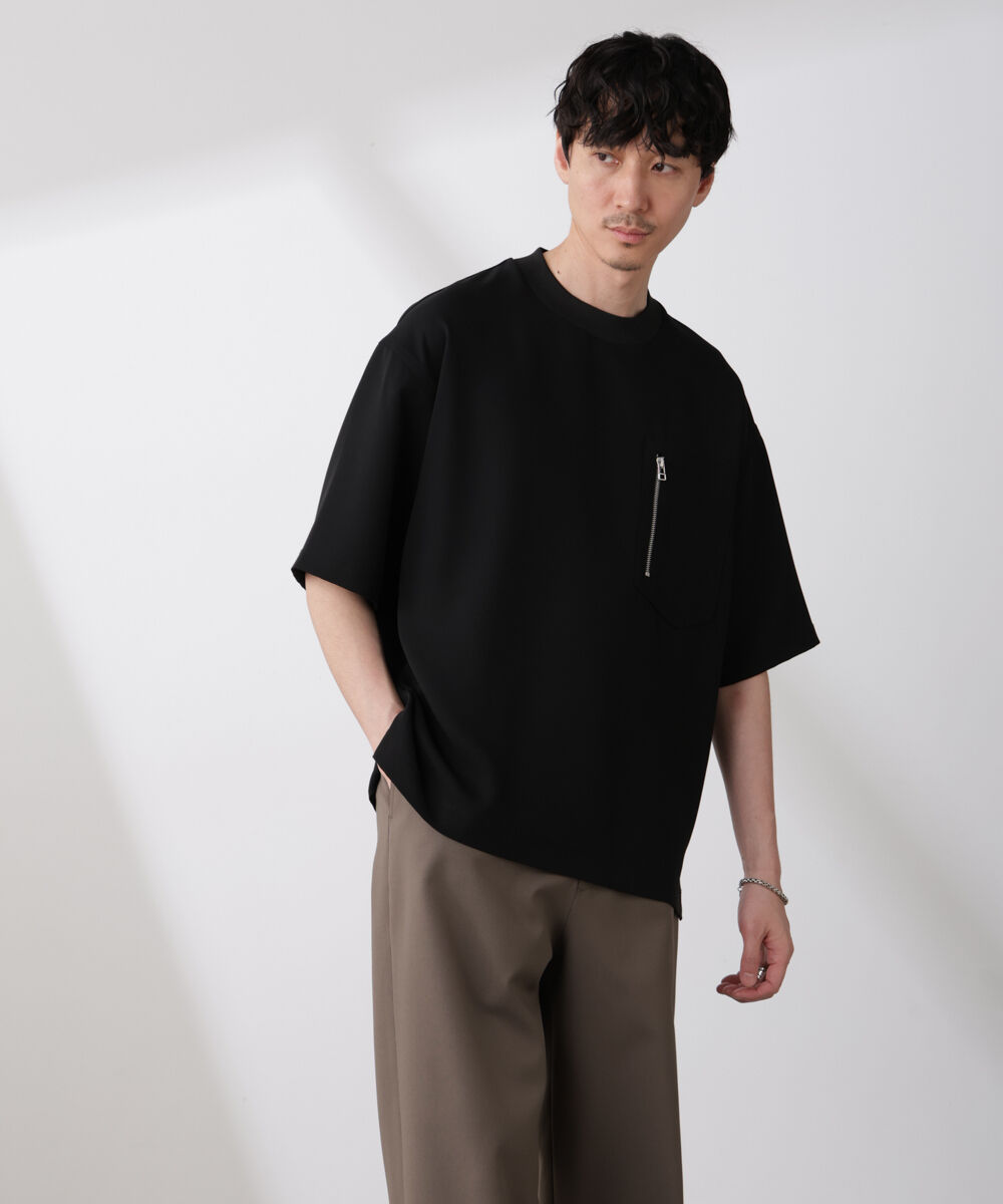 nano･universe「Epoche ZIP Tシャツ」|Tシャツ・カットソー|