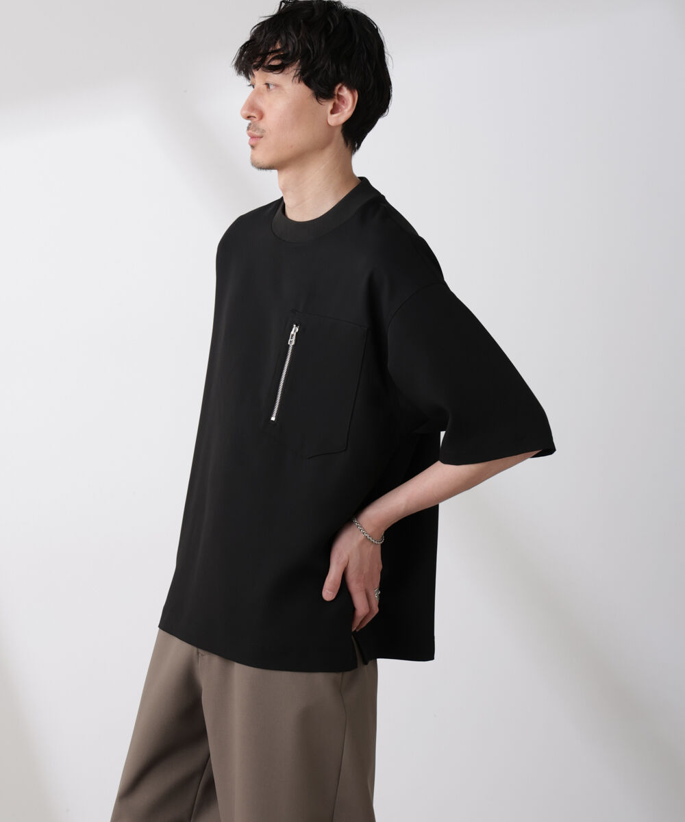 nano･universe「Epoche ZIP Tシャツ」|Tシャツ・カットソー|