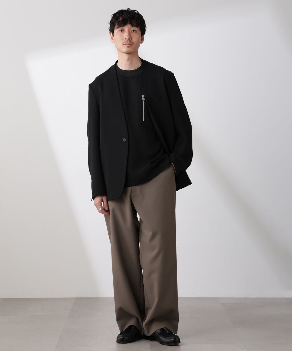 nano･universe「Epoche ZIP Tシャツ」|Tシャツ・カットソー|