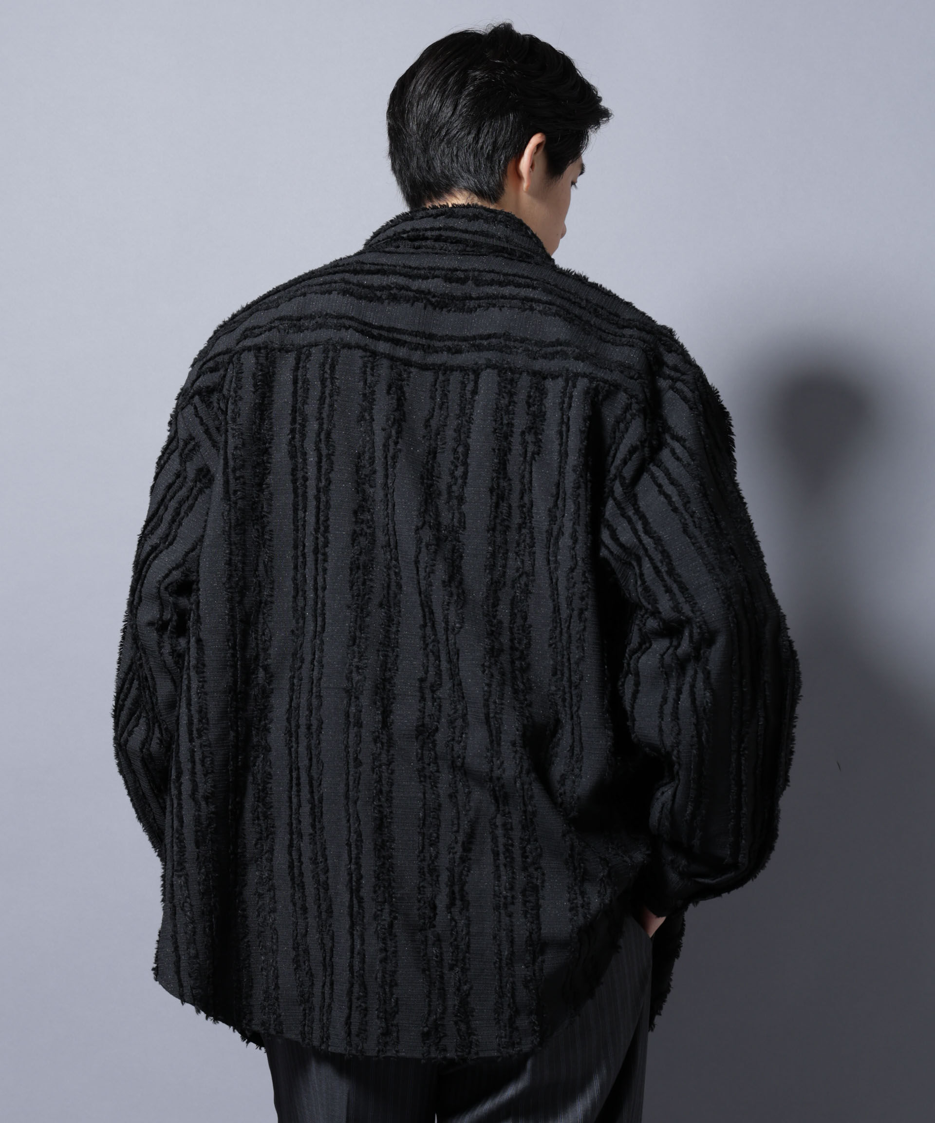 nano･universe「カットレースフリンジシャツ」|シャツ・ブラウス|