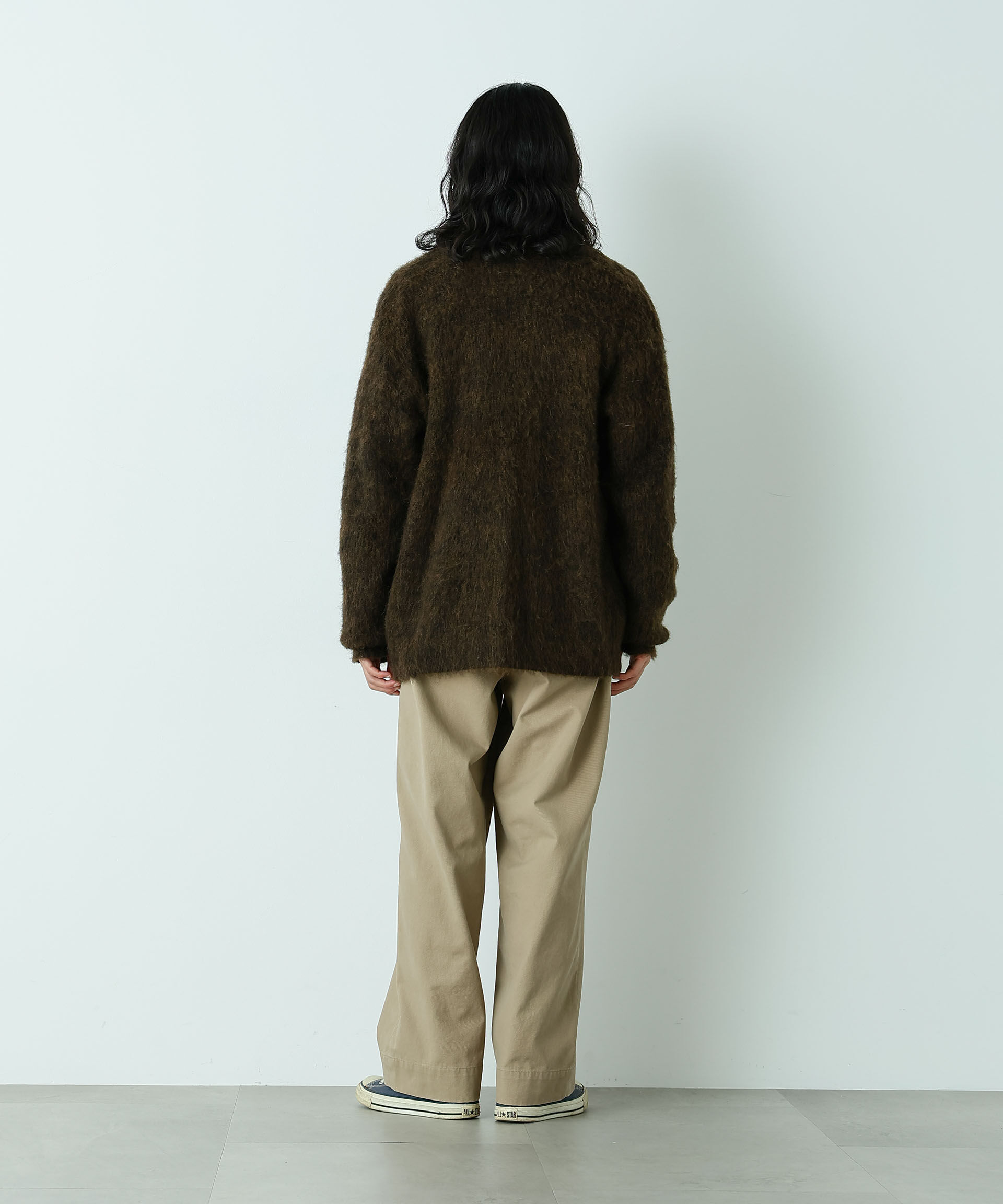 nano･universe「｢HOTEL PALACE｣ ワイドストレートチノパンツ」|チノ|