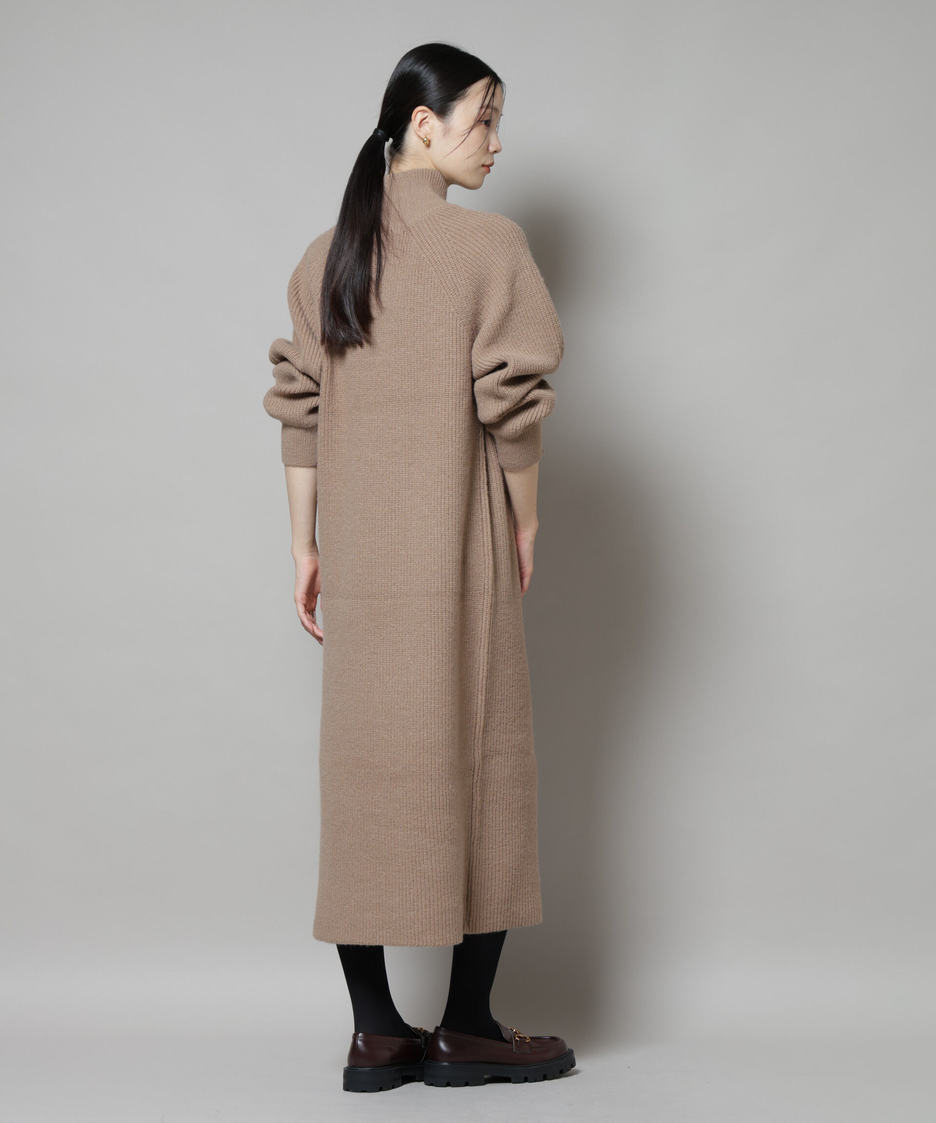 nano･universe「釦ディティールニットワンピース」|ワンピース|