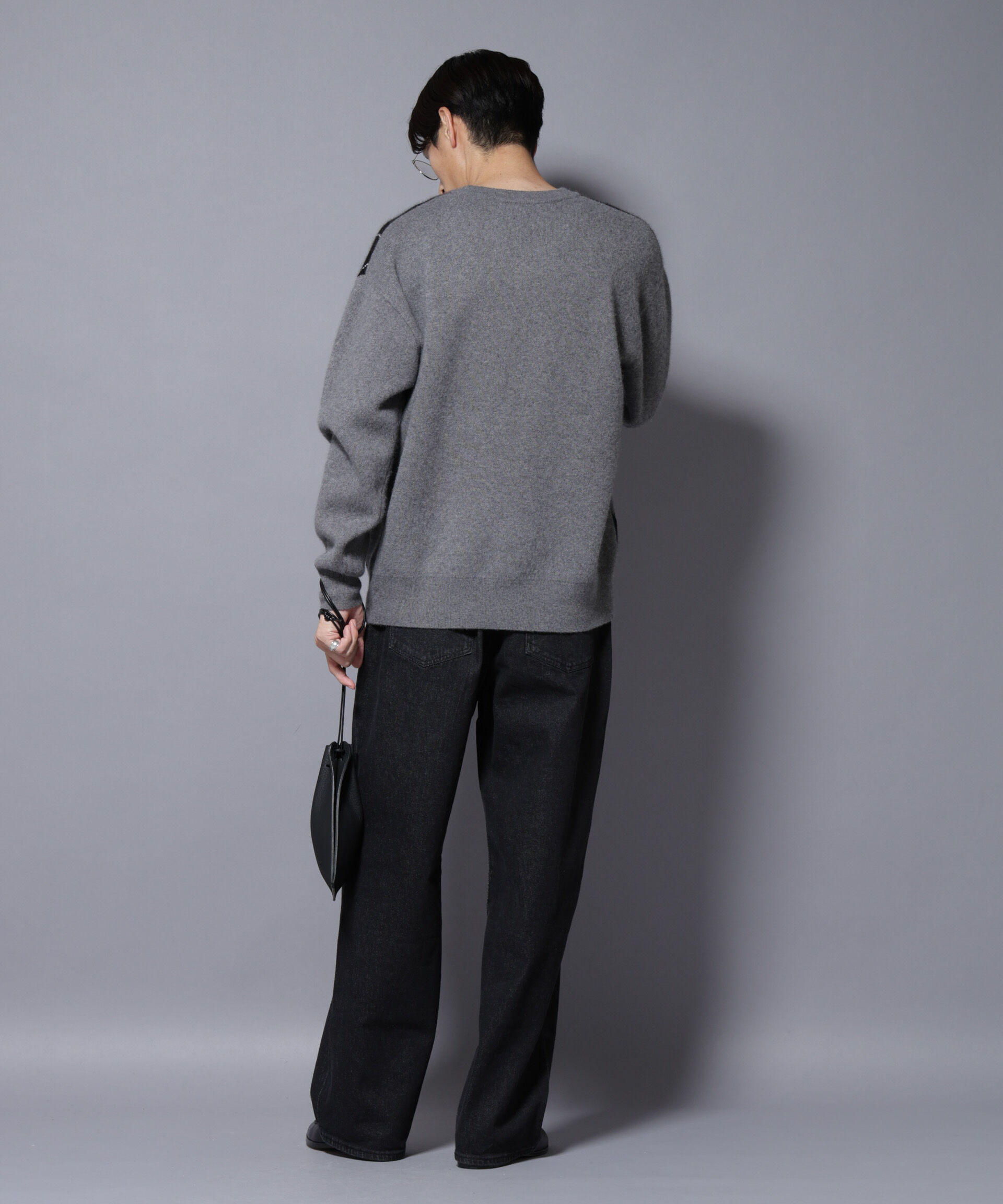 nano･universe「アンゴラ混アーガイルVネックニット」|ニット・セーター|