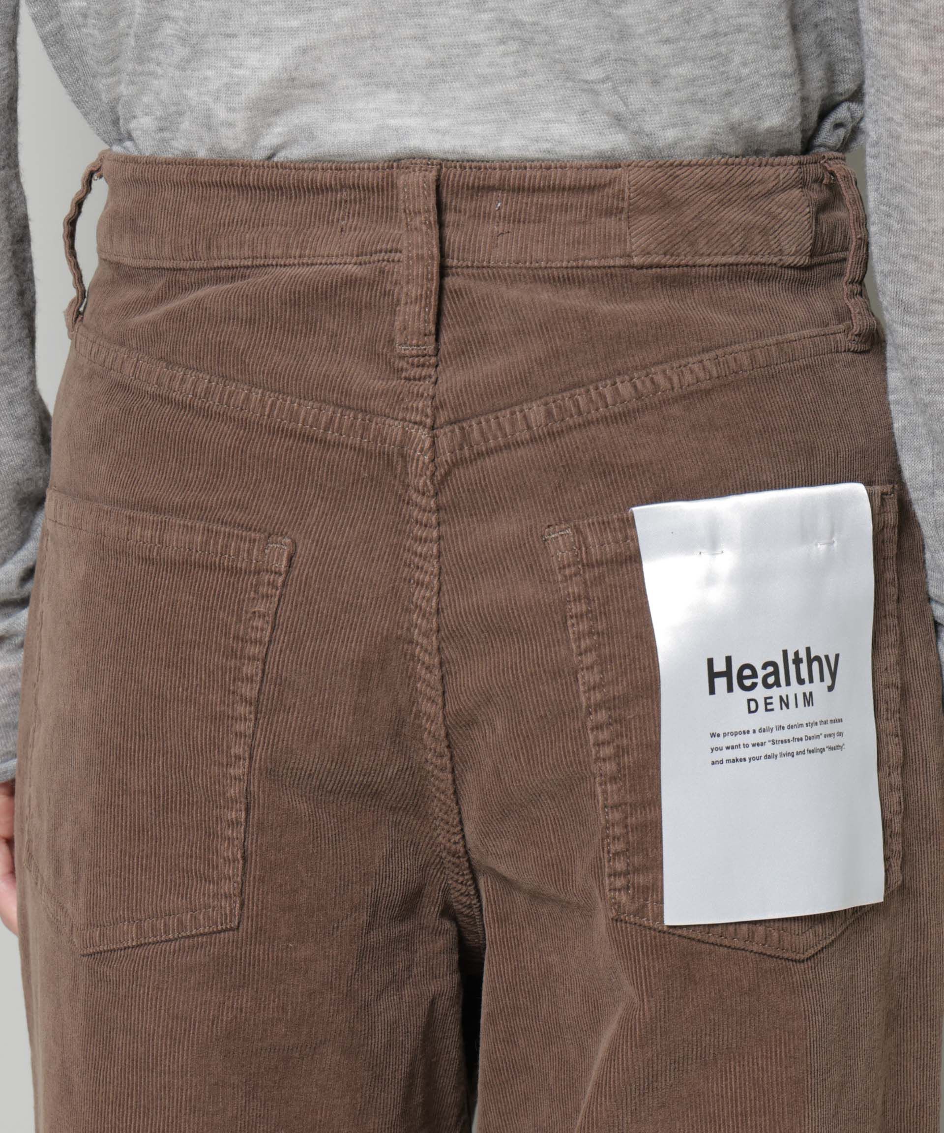nano･universe「Healthy DENIM/Pink Pepper Corduroy」|チノ|