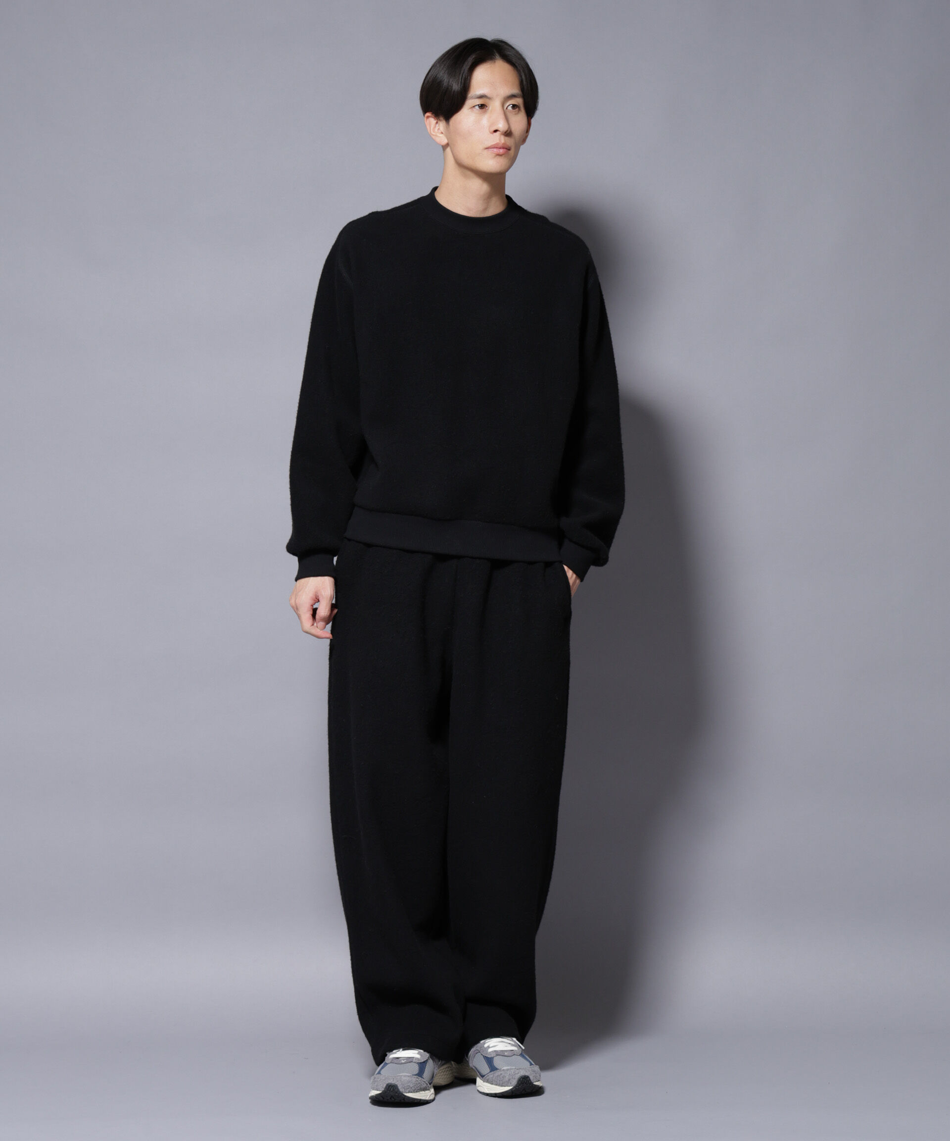 nano･universe「MIYATA&times;NANO JAPANMADE　ウールコットンイージーパンツ」|チノ|