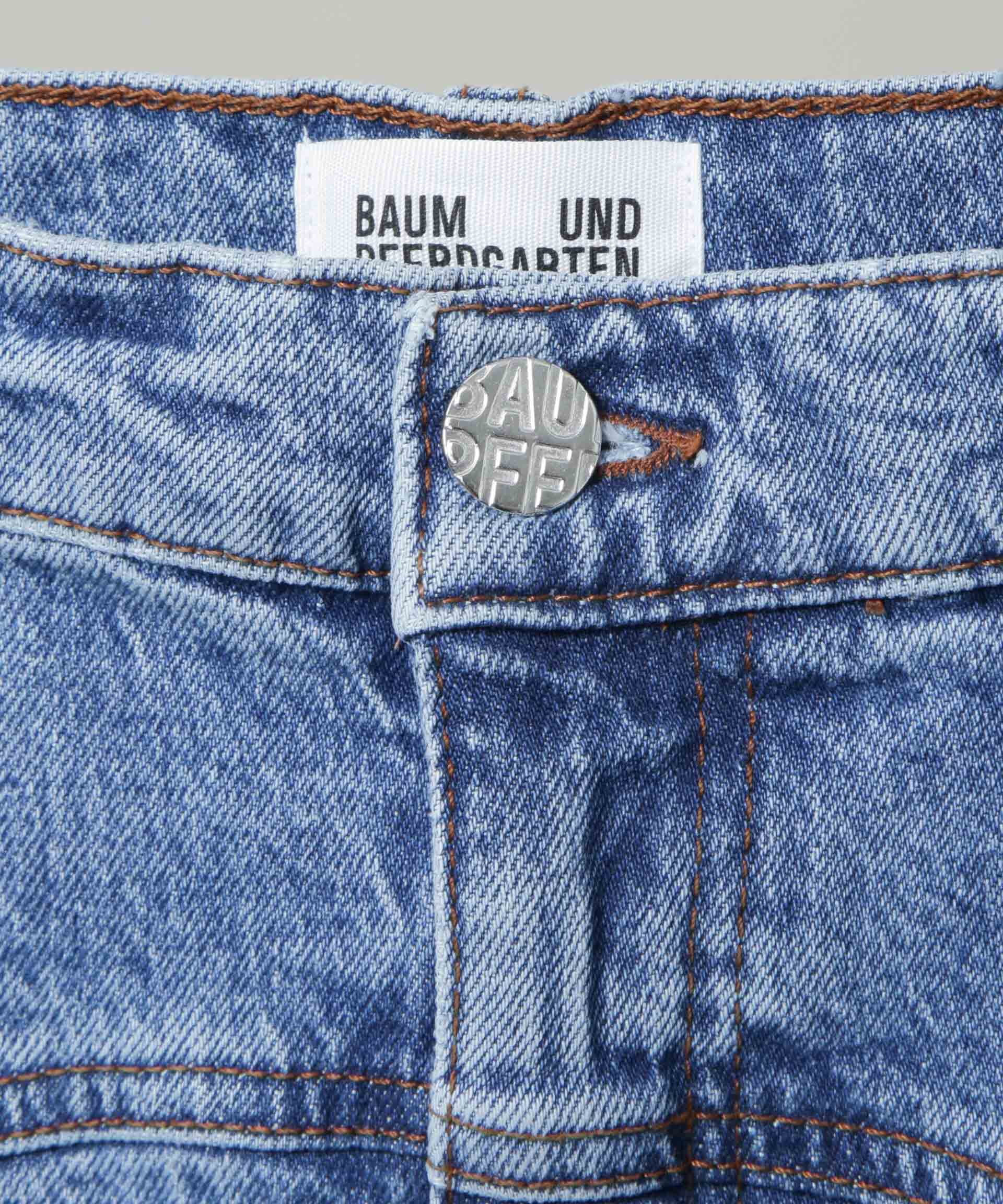 nano･universe「BAUM UND PFERDGARTEN/Patch denim パンツ(セットアップ可)」|チノ|