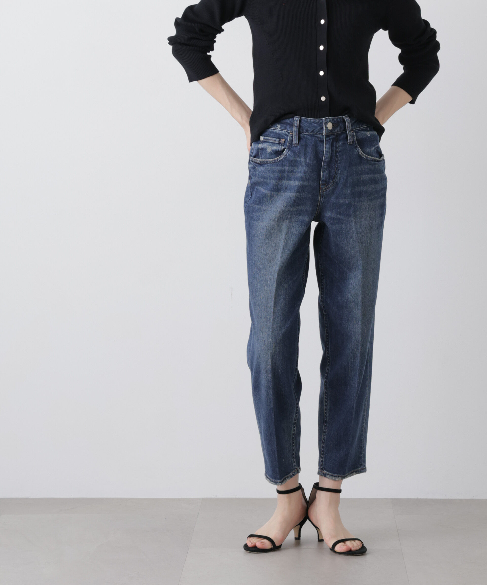 nano･universe「Healthy DENIM/Key Lime」|チノ|D.ブルー2