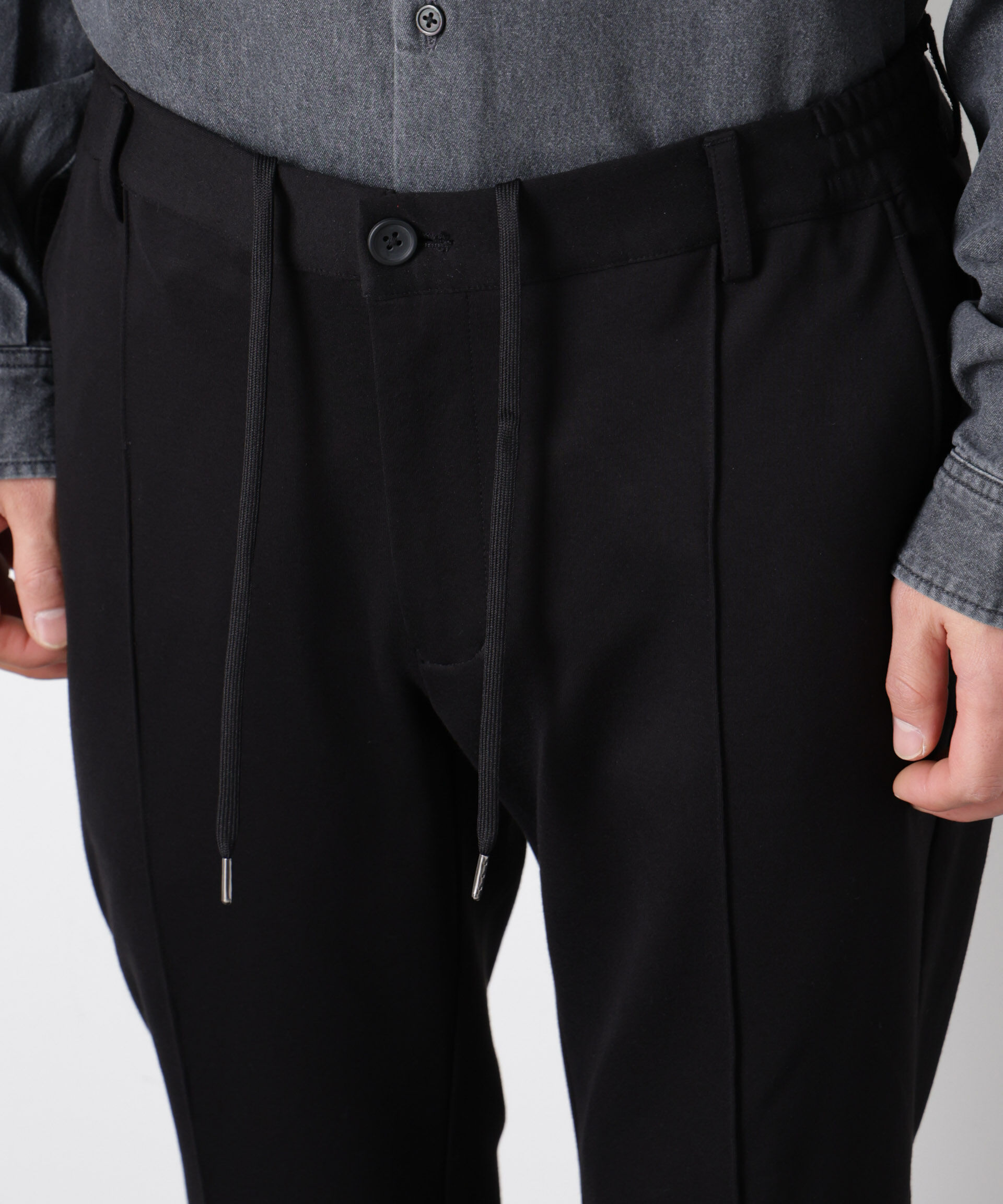 nano･universe「「モダンコンフォート」スリムイージースラックス」|チノ|