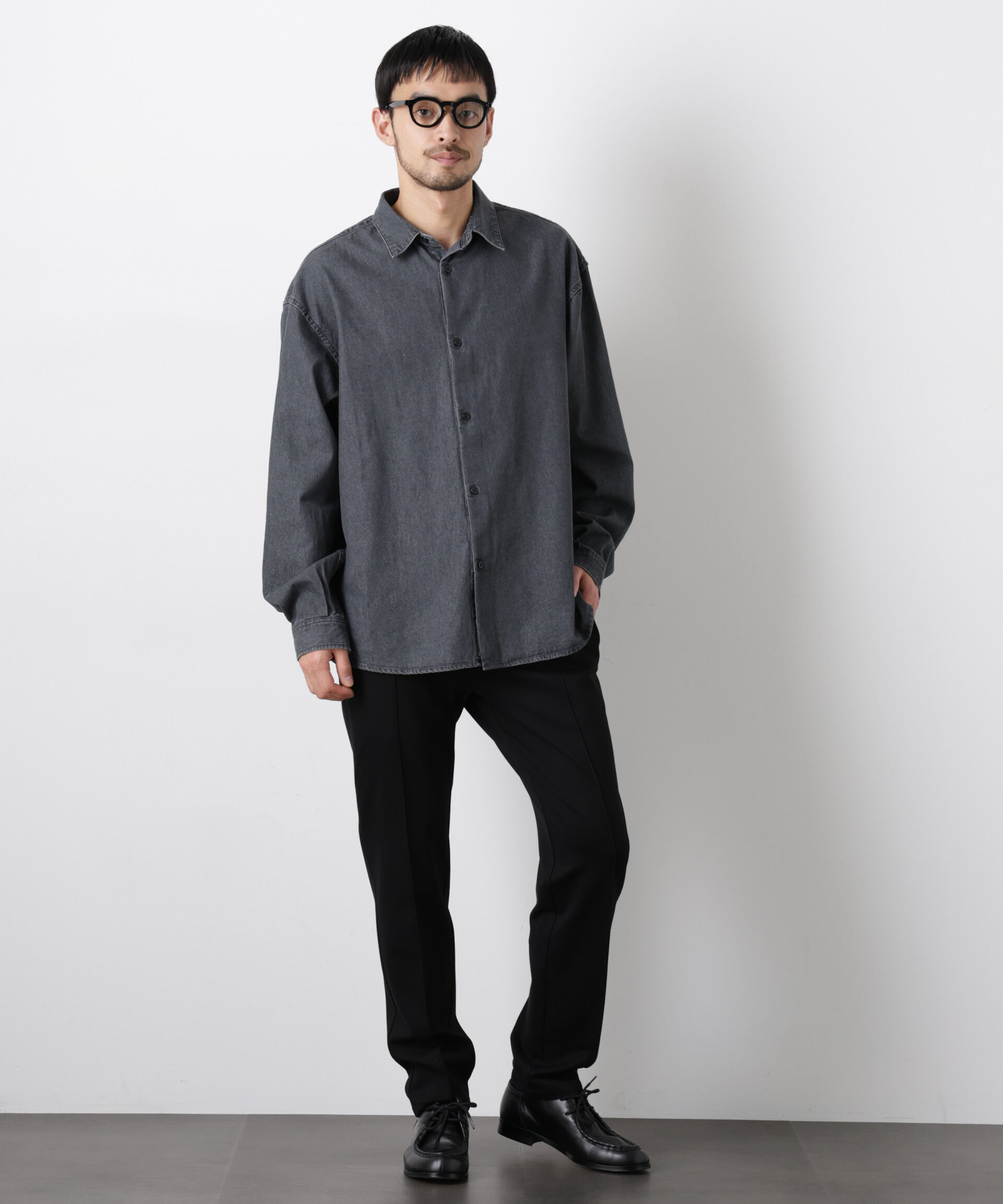 nano･universe「「モダンコンフォート」スリムイージースラックス」|チノ|