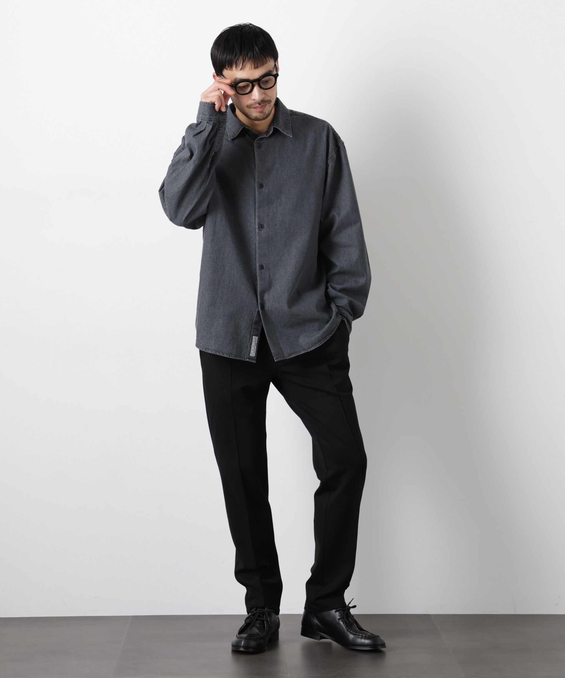 nano･universe「「モダンコンフォート」スリムイージースラックス」|チノ|