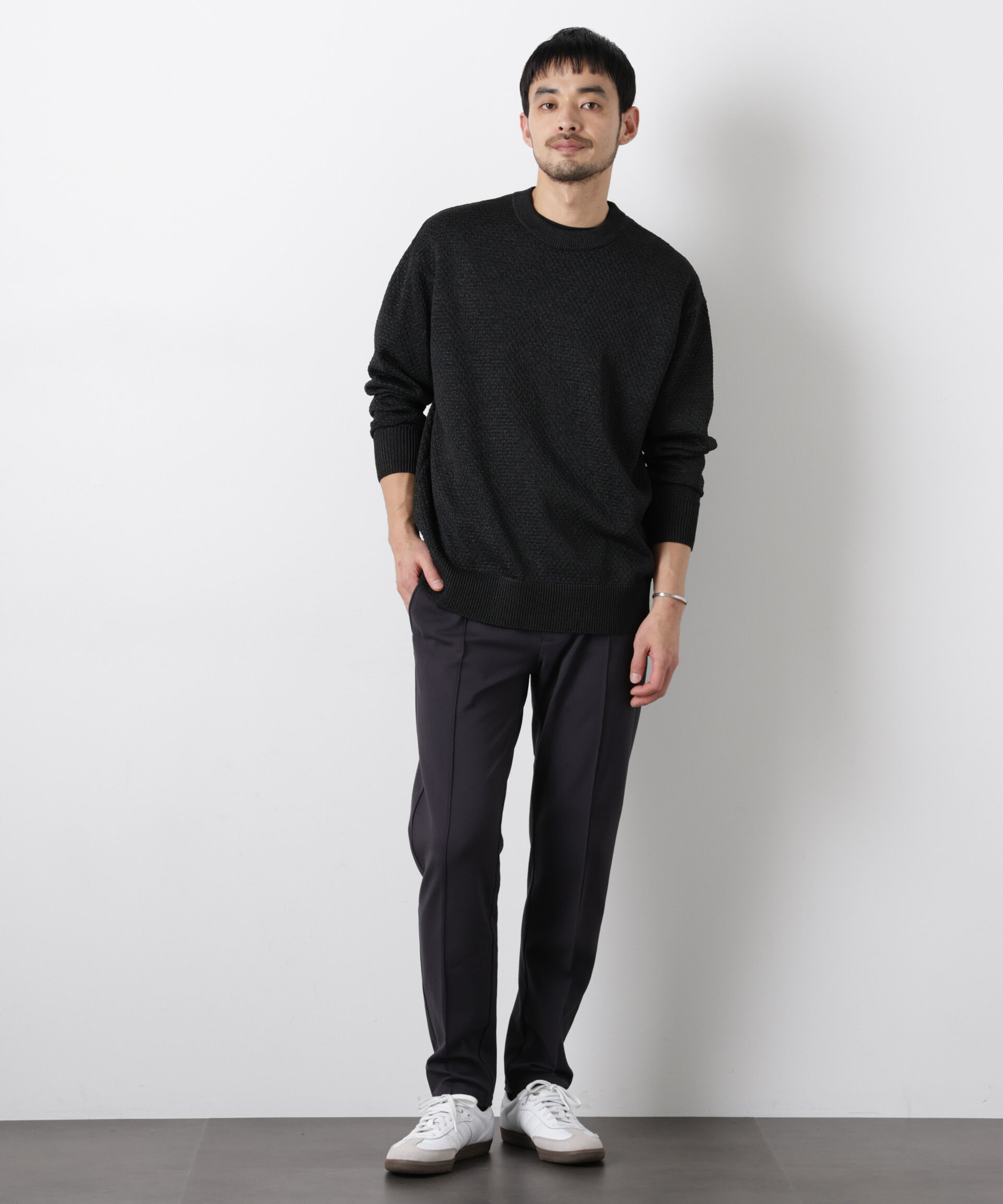 nano･universe「「モダンコンフォート」スリムイージースラックス」|チノ|