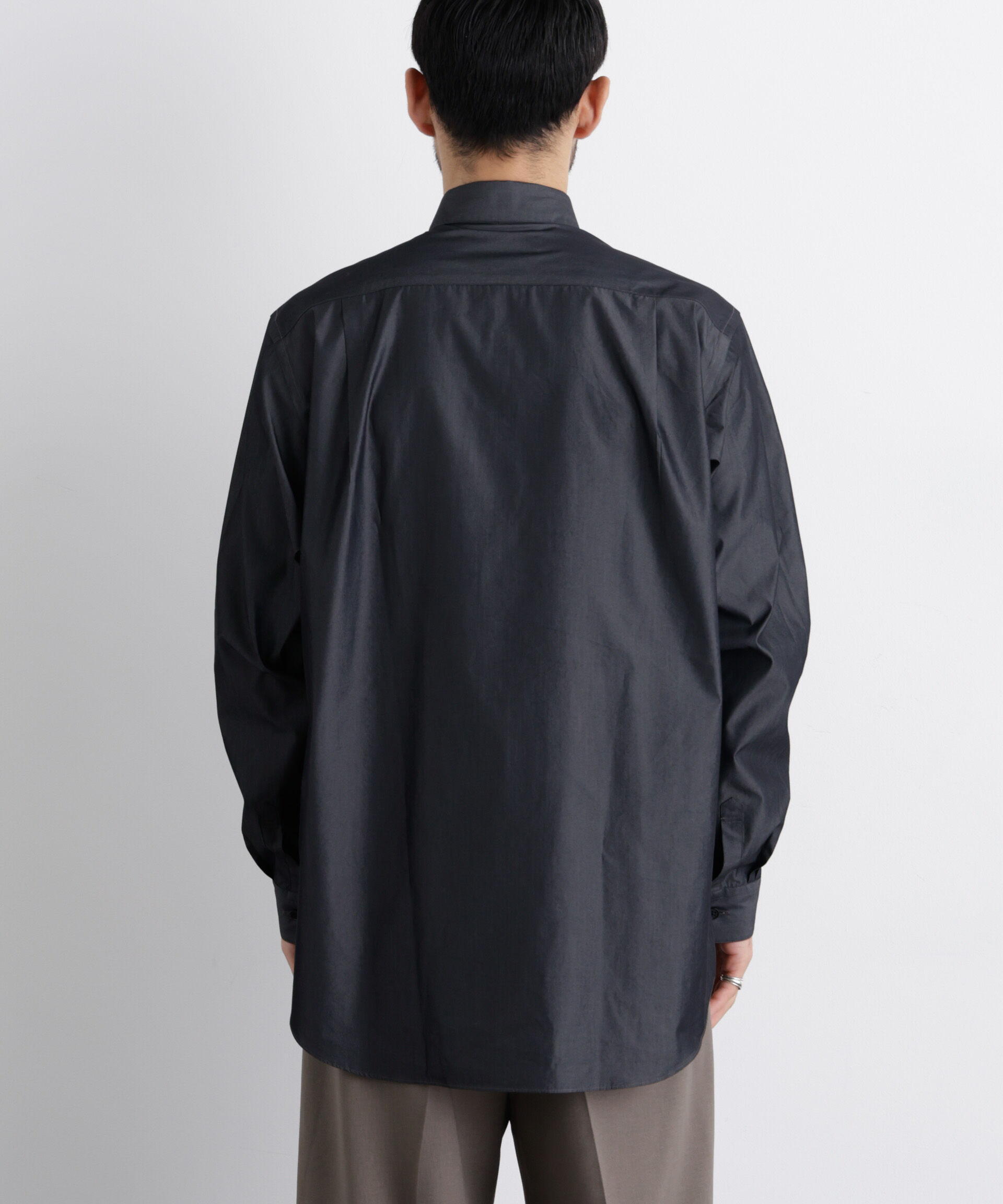 nano･universe「GIZAcotton mixフォーマルドレスシャツ」|シャツ・ブラウス|