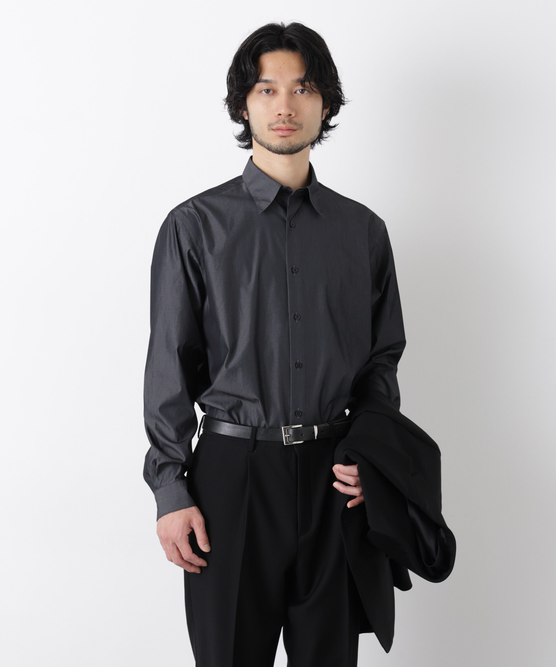 nano･universe「GIZAcotton mixフォーマルドレスシャツ」|シャツ・ブラウス|