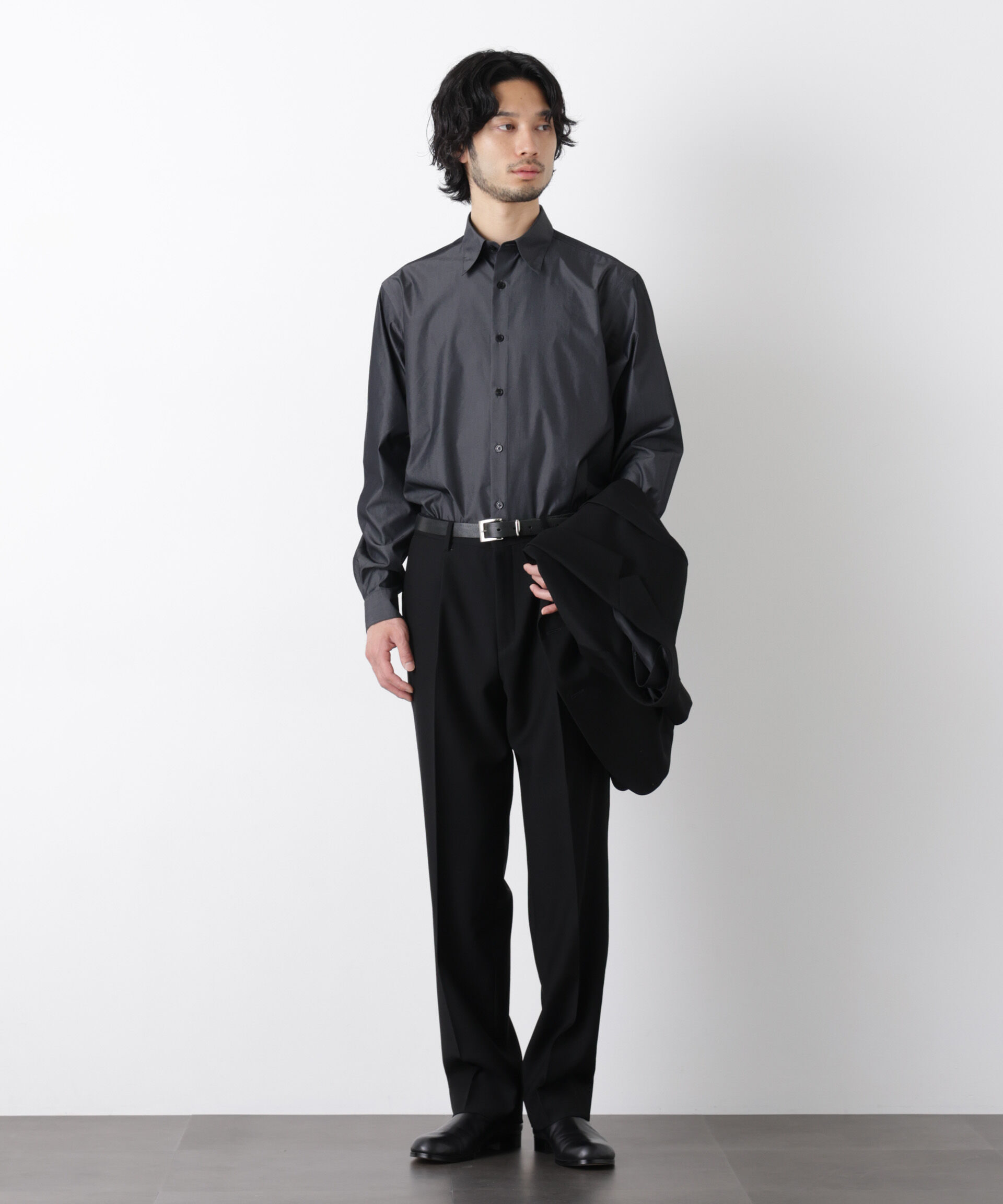 nano･universe「GIZAcotton mixフォーマルドレスシャツ」|シャツ・ブラウス|