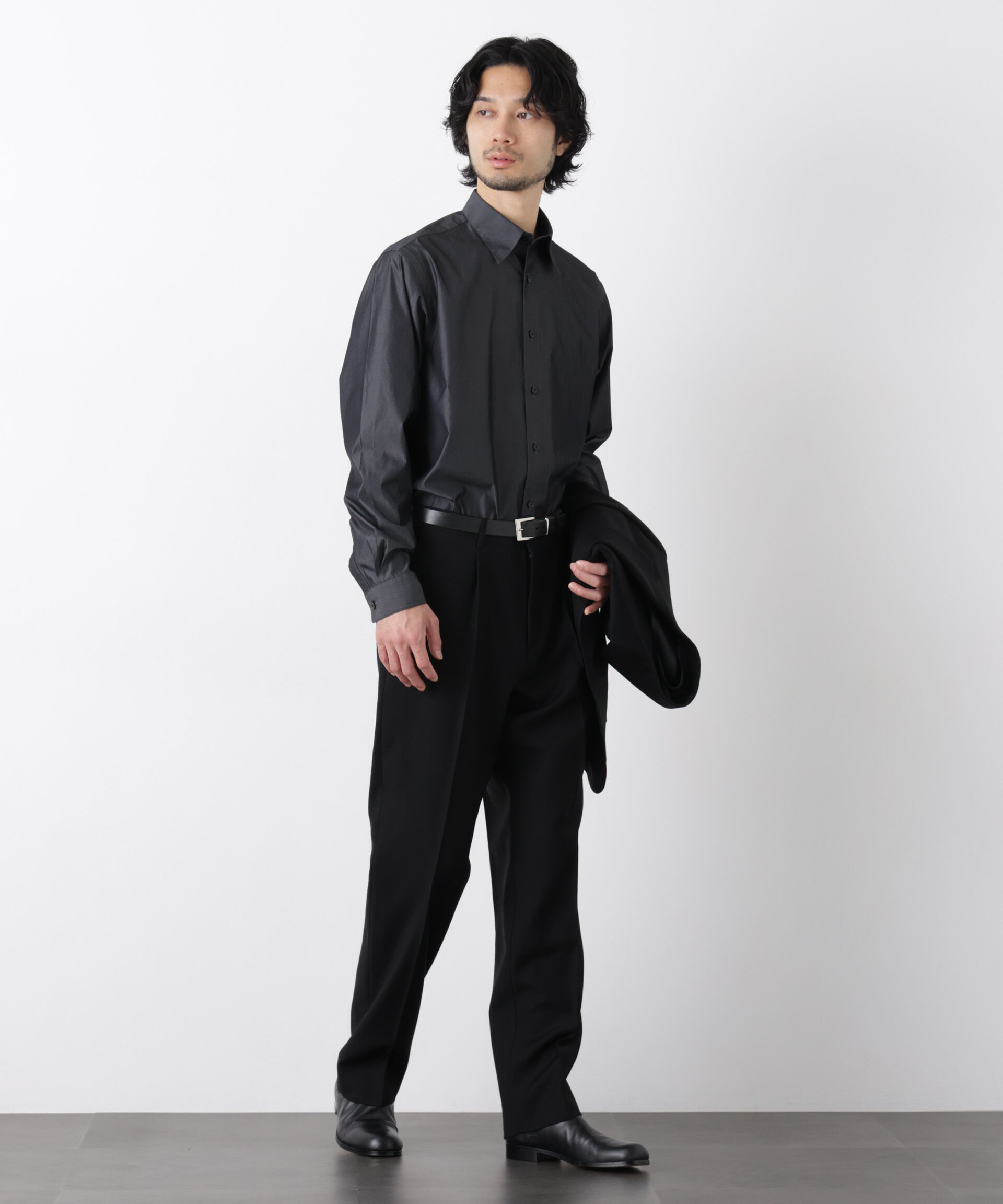 nano･universe「GIZAcotton mixフォーマルドレスシャツ」|シャツ・ブラウス|