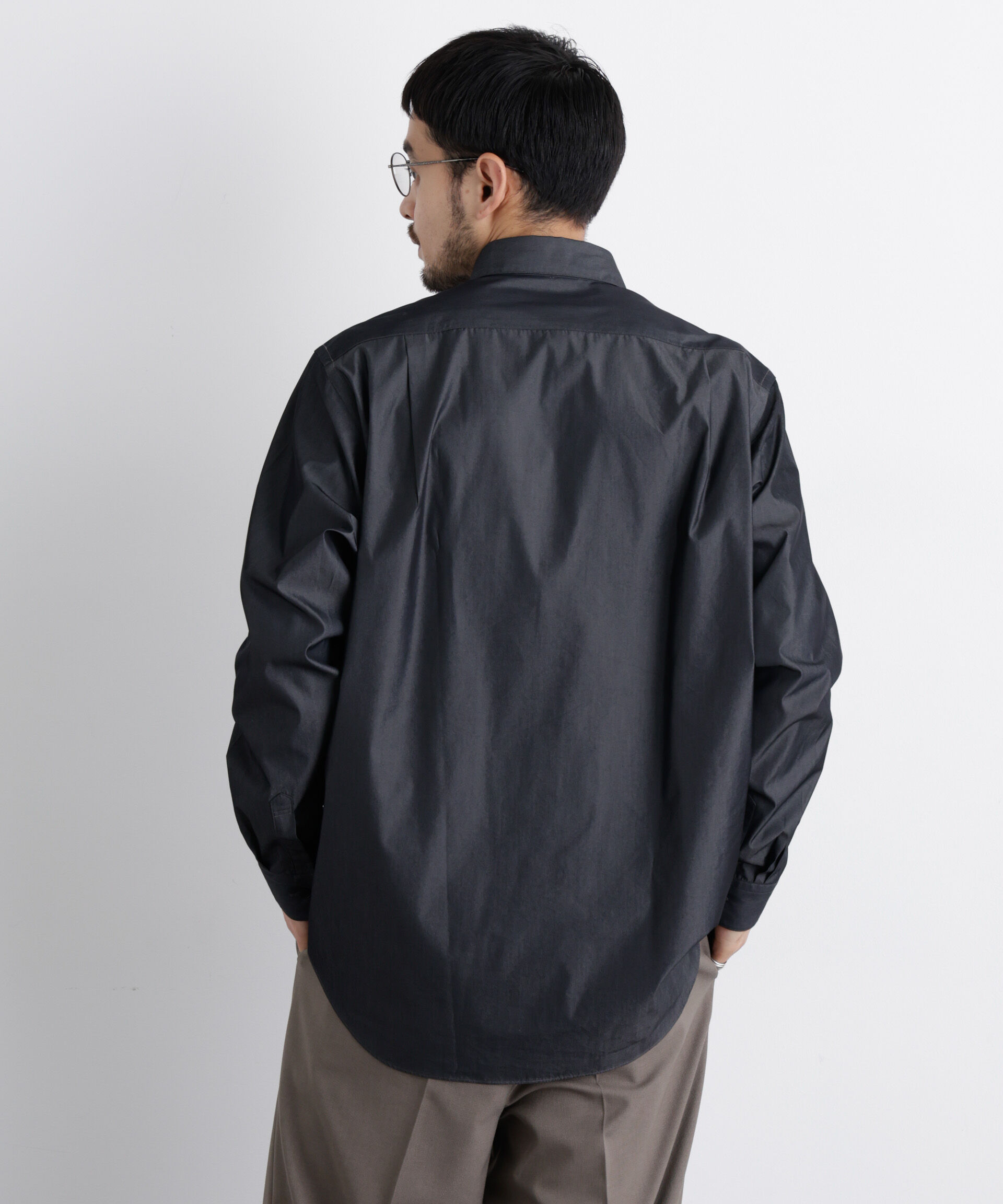 nano･universe「GIZAcotton mixフォーマルドレスシャツ」|シャツ・ブラウス|