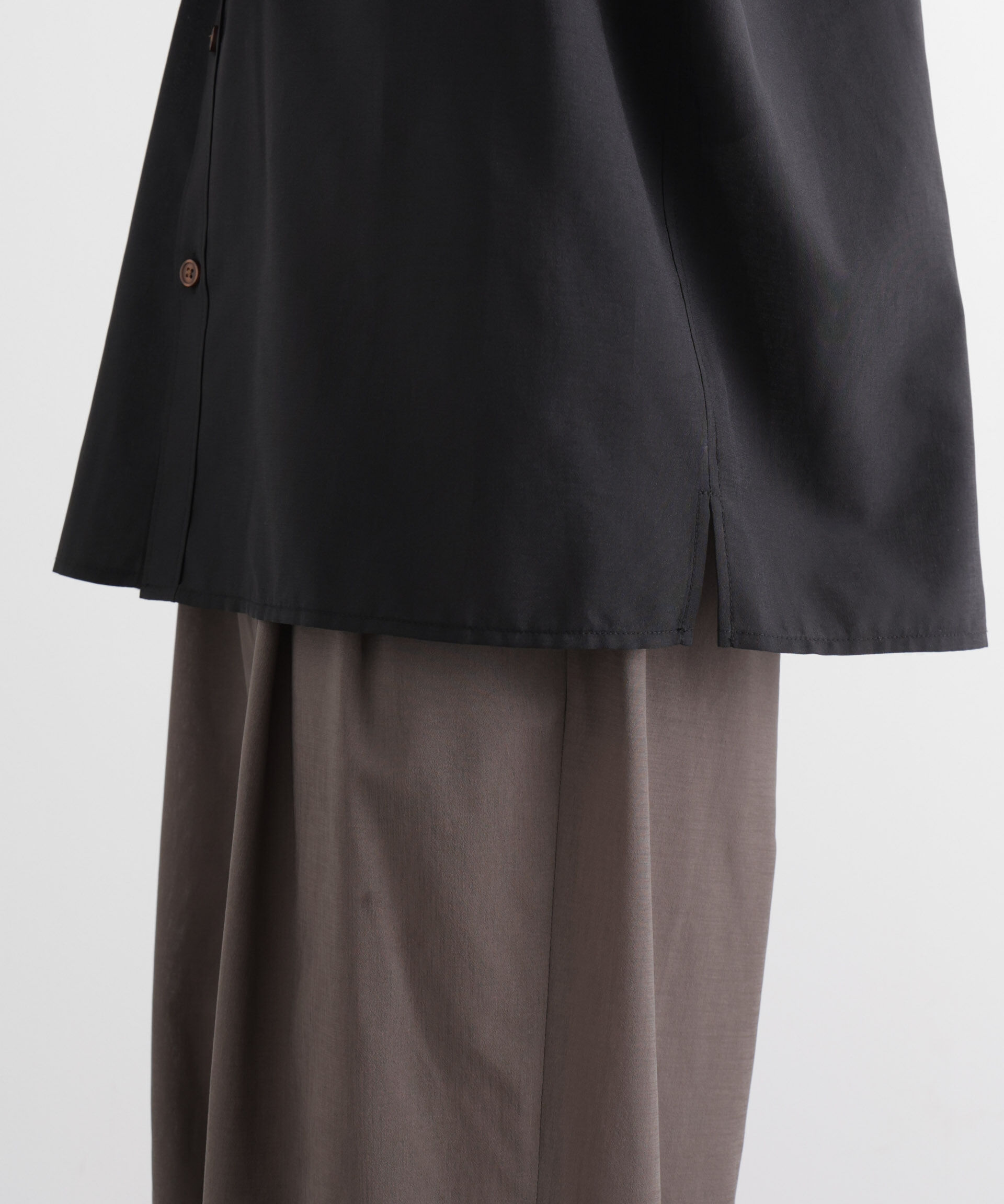 nano･universe「ﾃｸﾆｶﾙﾘﾈﾝﾗｲｸWﾎﾟｹｯﾄｼｬﾂｼﾞｬｹｯﾄ/吸水速乾･接触  」|シャツ・ブラウス|