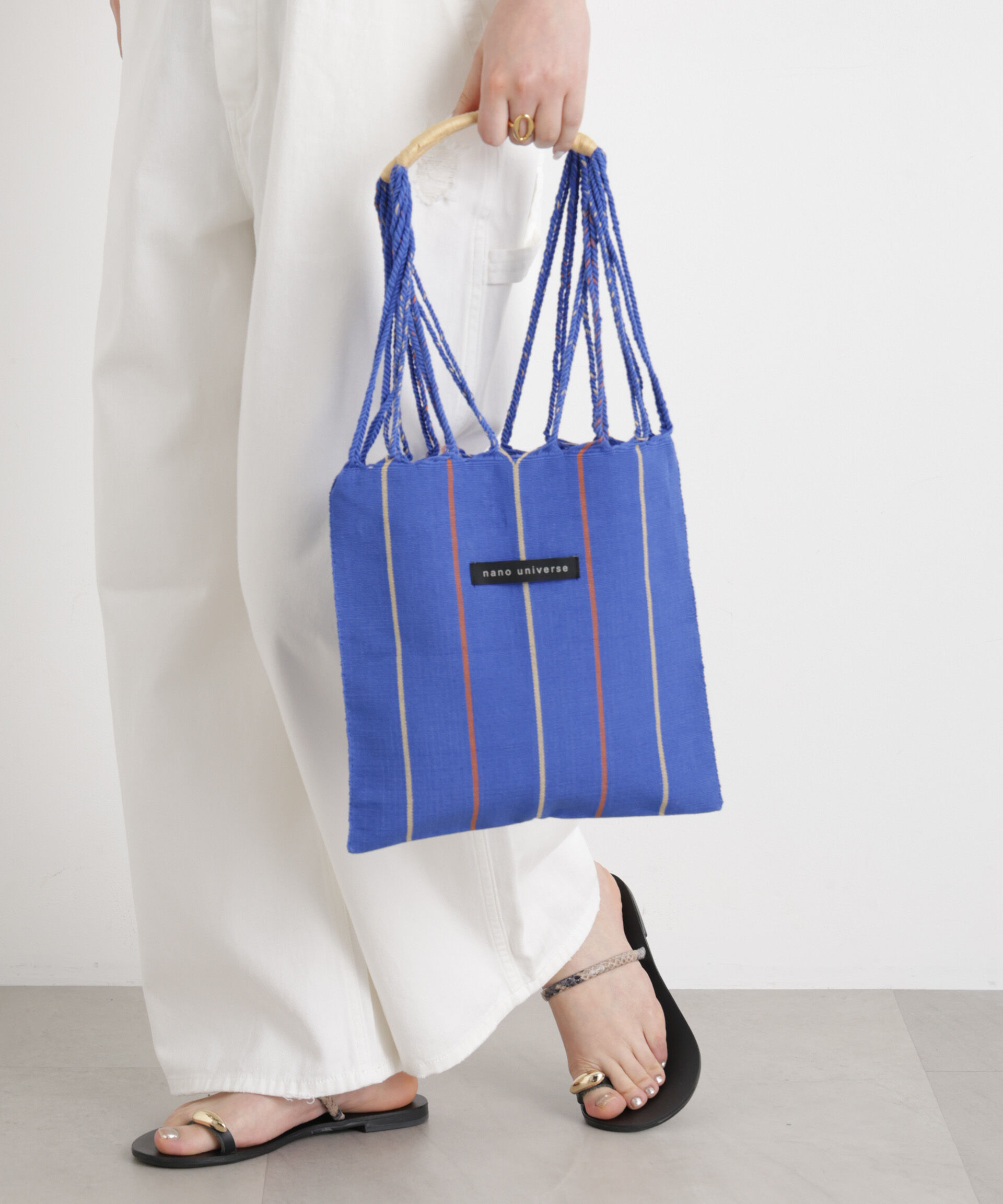 nano･universe「ハンモックバッグ」|ショルダー・メッセンジャー|ブルー