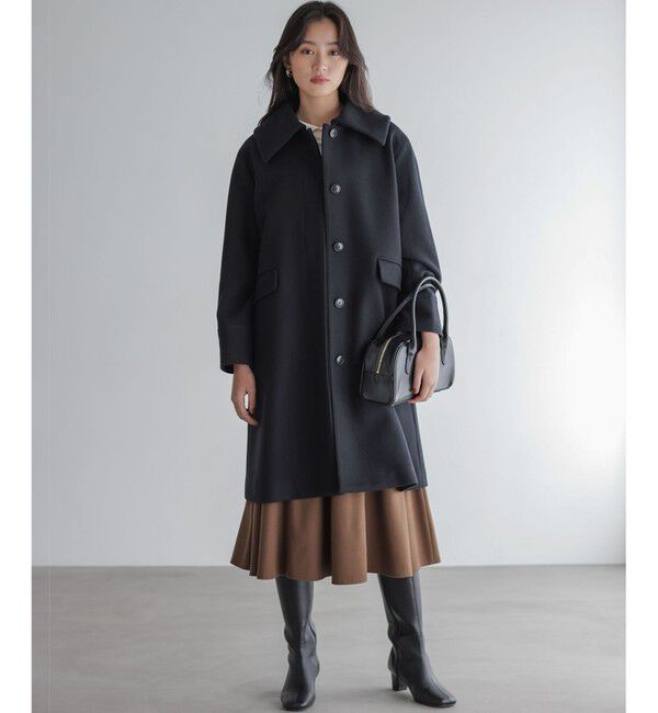 組曲「ウールモッサステンカラー コート」|ステンカラーコート|