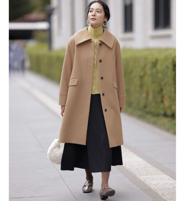 組曲「ウールモッサステンカラー コート」|ステンカラーコート|