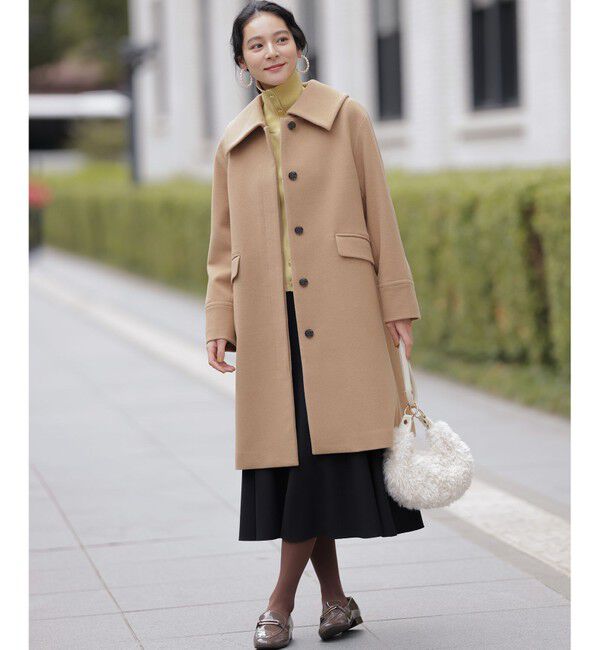 組曲「ウールモッサステンカラー コート」|ステンカラーコート|