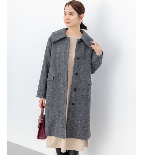 組曲「ウールモッサステンカラー コート」|ステンカラーコート|