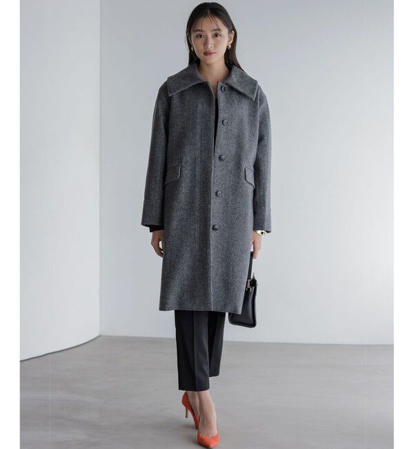 組曲「ウールモッサステンカラー コート」|ステンカラーコート|