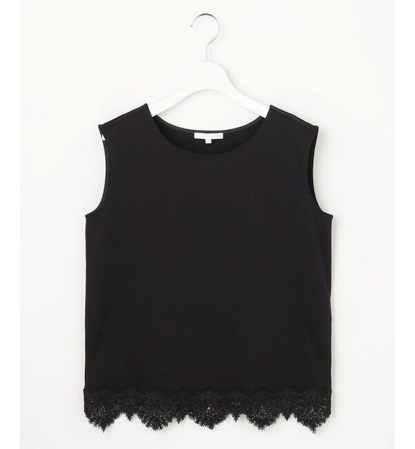 自由区「【累計3000枚突破の名品がアップデート・着回し力抜群】レース タンクトップ」|タンクトップ|