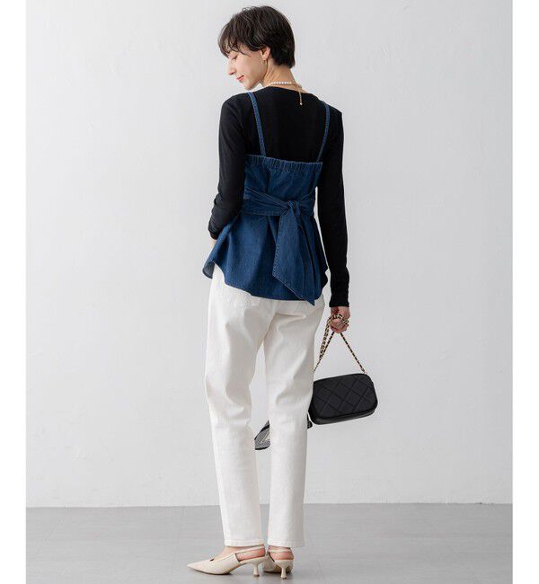 23区「【洗える】23区DENIM ボーイズテーパード パンツ」|デニム|