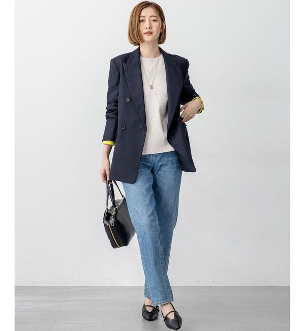 23区「【洗える】23区DENIM ボーイズテーパード パンツ」|デニム|