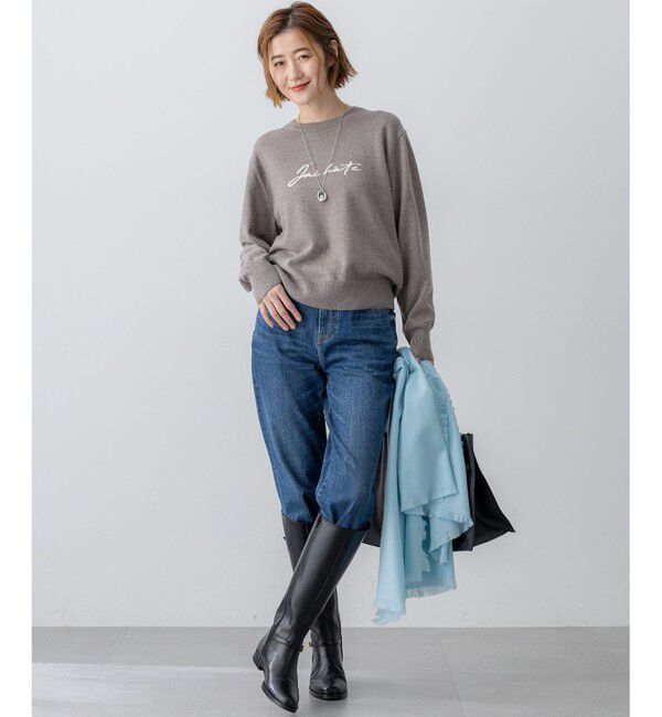 23区「【洗える】23区DENIM ボーイズテーパード パンツ」|デニム|