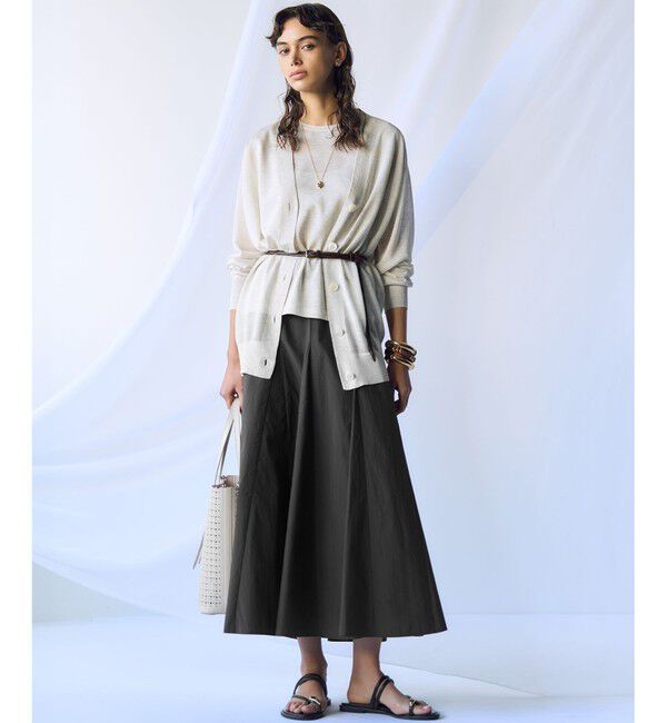 23区「【CanCam10月号掲載/CLASSY.10月号掲載】シャイニーシアー カーディガン」|カーディガン|