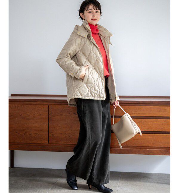 23区「【滝沢眞規子さん着用/洗える】コットン コーデュロイ ワイド パンツ」|その他|