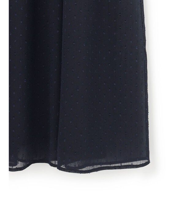 23区「【好評につき一部追加予約/APPLAUDIR】ドットクレープシフォン ドレス」|ドレス|