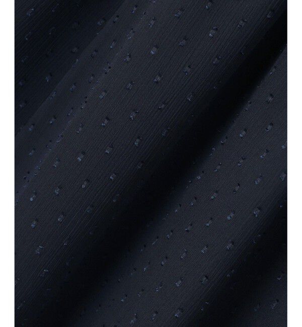 23区「【好評につき一部追加予約/APPLAUDIR】ドットクレープシフォン ドレス」|ドレス|