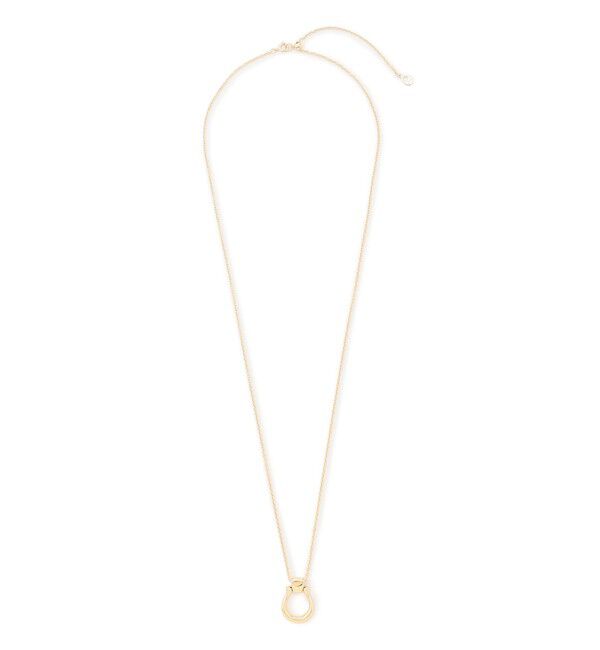 23区「ホースシュー グラスホルダー ネックレス」|ネックレス|