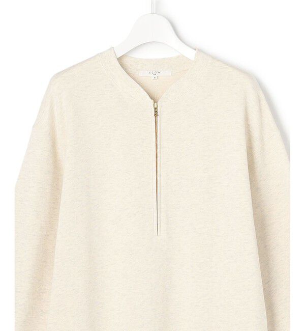 23区「【SLOW/一部店舗限定】ハイゲージテリー ハーフジップ ワンピース」|ワンピース|