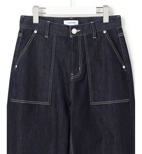 23区「【見上愛さん着用】23区 Summer DENIM ベイカーパンツ」|デニム|