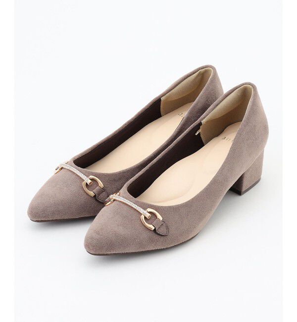 any SiS「【23.0cm~24.0cm】ストーンビット パンプス」|パンプス|