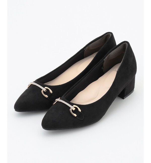 any SiS「【23.0cm~24.0cm】ストーンビット パンプス」|パンプス|