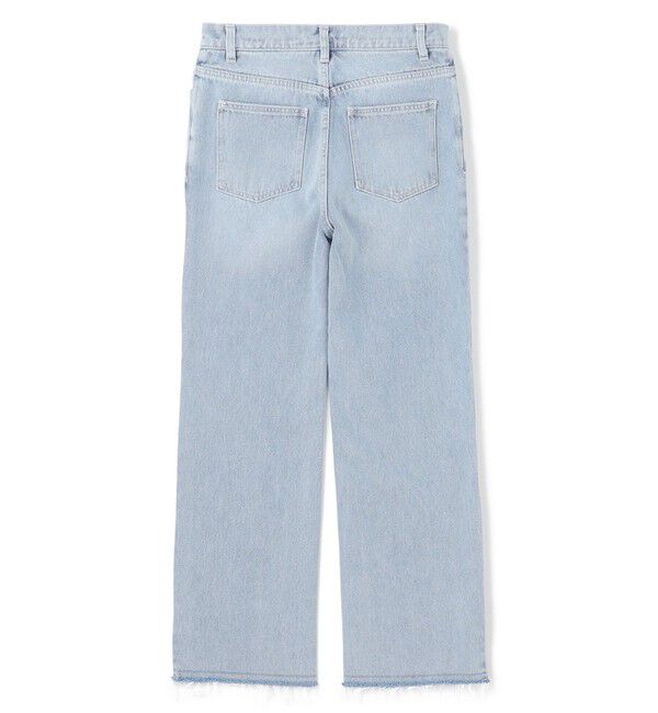 BEIGE,「【洗える】VICTOR / カットオフデニム」|デニム|