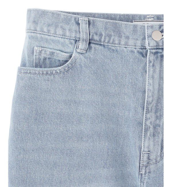 BEIGE,「【洗える】VICTOR / カットオフデニム」|デニム|